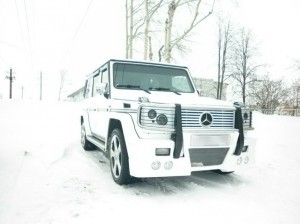 Обвесы Mercedes Gelandewagen вариант 1